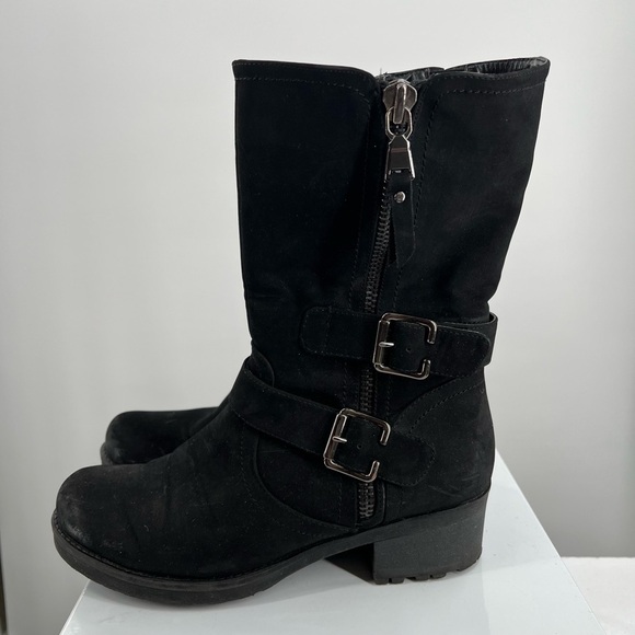 Birch Vintage Biker Boots Ladies Size 8 1/2 - Picture 3 of 8